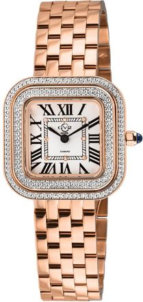 Gevril Group Bellagio Quartz White Dial Ladies Watch 12131B