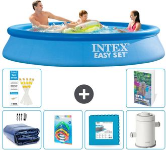 Intex Piscina Easy Set Redonda - 305x61 Cm - 7-piezas S55