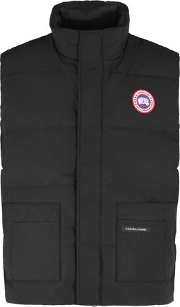 Canada Goose Black Legacy Freestyle Cotton-Blend Vest