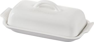 LE CREUSET Heritage Butter Dish in White at Nordstrom