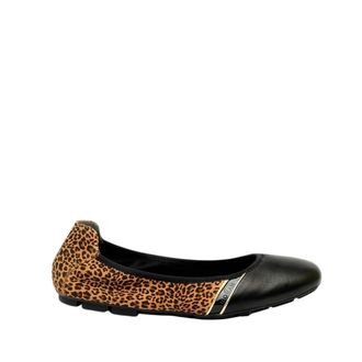 Hogan Schoenen, Dames, Zwart, 36 EU, Elegante platte ballerinas