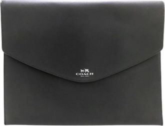 Coach Pre-owned Clutch bag - Dames - Vintage Clutch - Zwart - ONE Size - Leer - Vintage