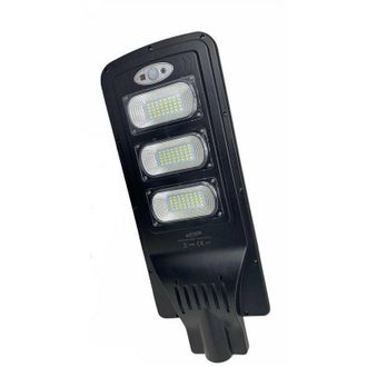 Trade Shop Trade Shop - Lampione Stradale 60 W Con Pannello Solare Faro Con Crepuscolare Ip65 So-60w-ss