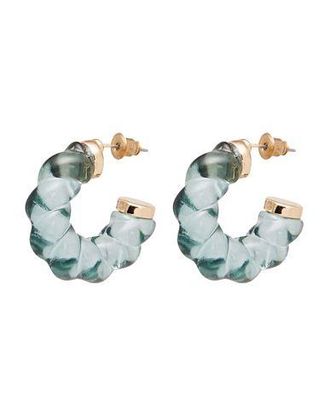 8 by YOOX TWISTED RESIN HOOPS