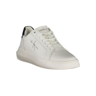 Calvin Klein Leather Sneaker - White