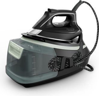 Rowenta Dg9621f0 Estaci&oacute;n Plancha Al Vapor 1,3 L Suela Microsteam 400 Hd 3de L&aacute;ser Negro