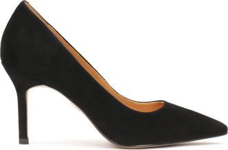 Kazar Zwarte su&egrave;de minimale pumps - Dames - Pumps - Zwart - 35 EU - Su&egrave;de - Schoenen
