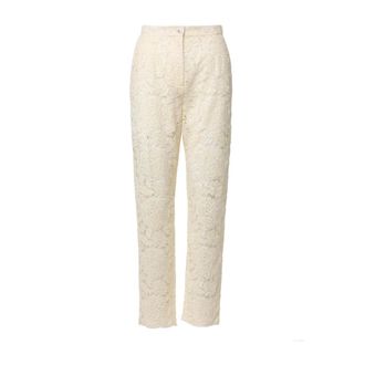 Dolce & Gabbana Broeken, Dames, Beige, S, Casual Broek Ftam 2Tflre 1W0001