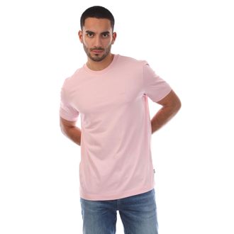 HUGO BOSS Heren Thompson 01 T-Shirt (Roze)