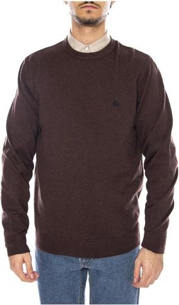 Carhartt Work in Progress Madison Sweater - Heren - Ronde hals truien - Bruin - S - Wol - Truien & Vesten