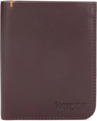 Kazar Felicianus Portemonnee - Heren - Accessoires - Bruin - Maat: ONE Size Leer