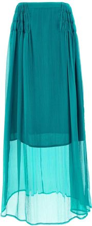 Dries Van Noten Green Scarlett Skirt