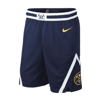 Nike Denver Nuggets Icon Edition Nike Mens NBA Swingman Shorts in Blue | AH3871-419