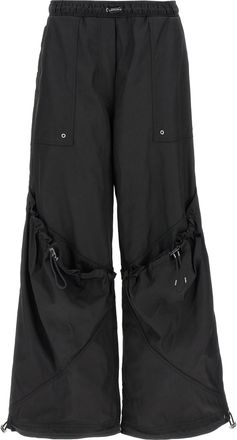 The Attico Black Polyester Casual Womens Pants