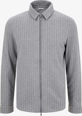 Marco Pescarolo Kurze Blouson-Jacke aus gestreiftem Jersey Avi