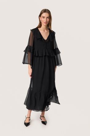Soaked In Luxury Jurk A-shape Blac
