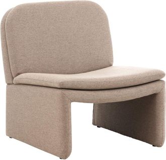 Venture Design Sill&oacute;n de tela - Casta&ntilde;o