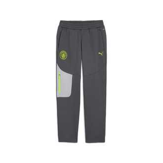 Puma Pantaloni della tuta Manchester City PUMATECH da uomo, Accessori, Grigio, XS