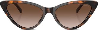 Michael Kors Harbour Island cat-eye sunglasses - women - Acetate - 56 - Green