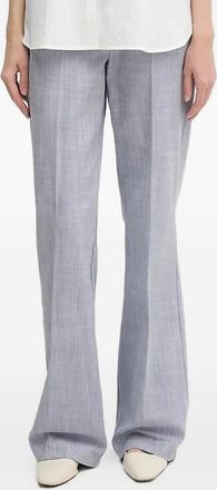 Pedro del Hierro Pantaloni con lavorazione in rilievo - Blu