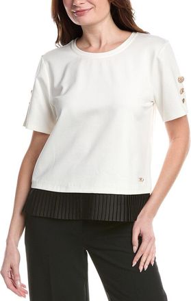 Karl Lagerfeld Karl Lagerfeld Buttoned Sleeve T-Shirt