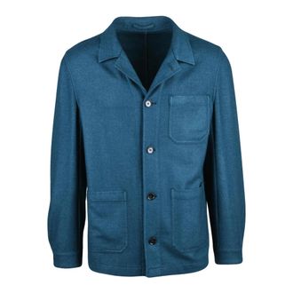 L.B.M. 1911 L.b.m. 1911, Heren, Jassen, Blauw, Maat: 3XL Wol