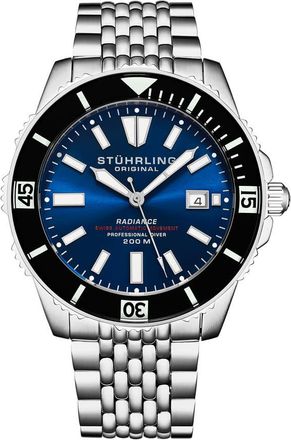 Stührling Depthmaster Automatic Blue Dial Mens Watch M16978