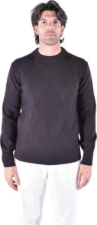 KANGRA Jersey de cuello redondo - Knitwear - Hombre - Marr&oacute;n - 2XL