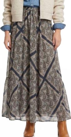 Tasha Polizzi Union Maxi Skirt In Multi