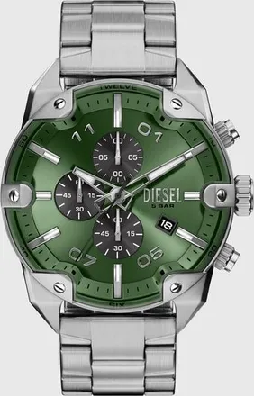 Diesel Spiked stainless steel watch - Timeframes - Man - Silver