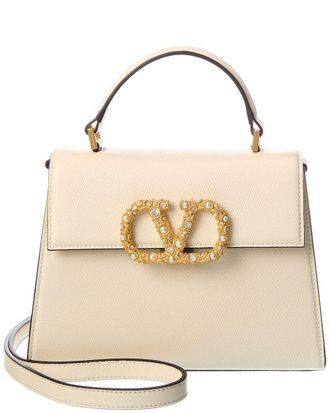 Valentino Vsling Small Leather Shoulder Bag