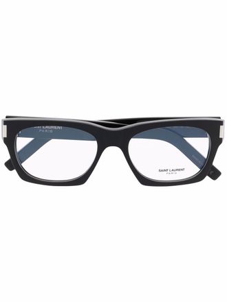 Saint Laurent Eyewear Bril met wayfarer montuur - Zwart