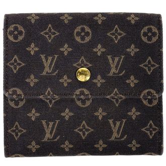 Louis Vuitton Brown Ebene Monogram Wallet (Bi-Fold) (Pre-Owned)
