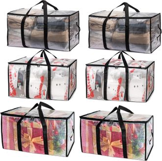 OEM Bolsas De Mudanza Grandes, Resistentes, Transparentes E Impermeables Con Cremallera Para Ropa, Embalaje Y Almacenamiento