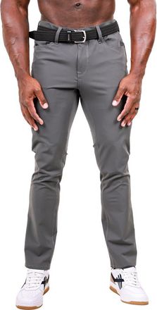 Maceoo Marthyr Slim Fit Pants in Grey at Nordstrom, Size 40