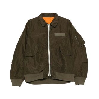 sacai Hombre, Chaquetas, Verde, Talla: L