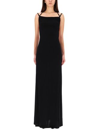 Marine Serre Long Jersey Dress