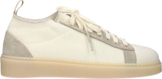 Eleventy Sneakers Herrens Stoff Beige/Grau