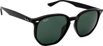 Ray-Ban Green Classic Geometric Unisex Sunglasses RB4306F 601/71 54