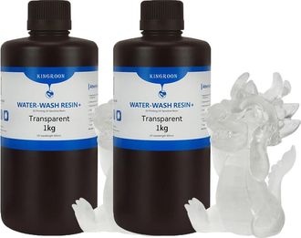 OEM Resina Para Impresora 3d, Lavable Con Agua, Compatible Con Impresoras Lcd, 2 Kg De Resina Trans Water Resi