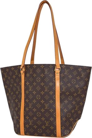 Louis Vuitton Brown Monogram Shoulder Bag Tote Bag (Pre-Owned)