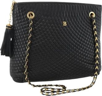 Bally Pre-owned Shoulder Bags, female, Black, Size: ONE SIZE Pre-owned Shoulder Bag