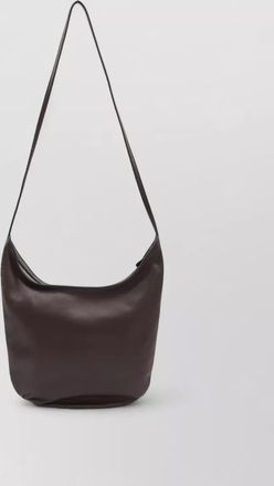The Row izzy north south crossbody leather bag