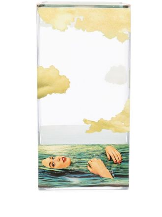 Seletti Vaso Toiletpaper Sea Girl - Giallo