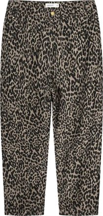 Summum Dry Stretch Twill Mom Fit Broek - Dames - Straight fit broeken - Bruin - S - Broeken