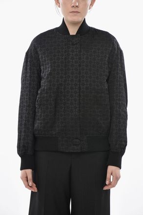 Givenchy Monogram Wool-Blend Quilted Bomber Givenchy