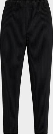 Homme Pliss&eacute; Issey Miyake Men & apos;s Pleated Flat-Front Pants