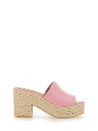 Moschino Pink Slip On Heels