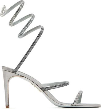 Rene Caovilla 95 mm Cleo sandalen - Zilver