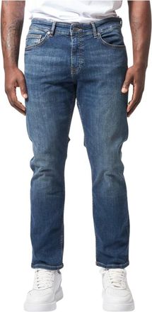HUGO BOSS Heren, Jeans, Blauw, Maat: 4XS Denim